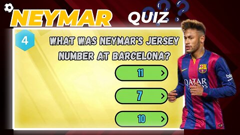 The Ultimate Neymar Quiz ll The Ultimate Neymar Quiz: How Well Do You Know the King of Dribbling?
