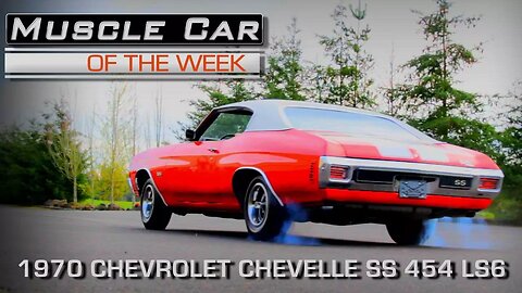 1970 Chevelle SS LS-6 454 4-Speed Muscle Car Of The Week Video Episode 219 V8TV