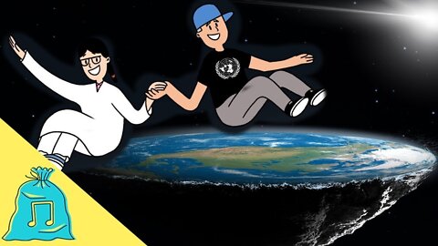 Flat Earth animated love song with Mark Sargent by Garbage Musicals ✅