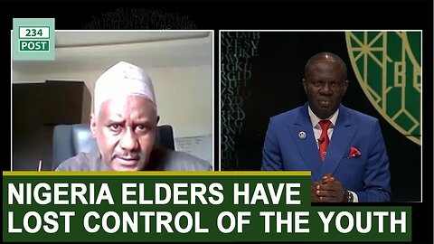 Nigeria's elders have lost control of their youth, says Prof. Usman Yusuf