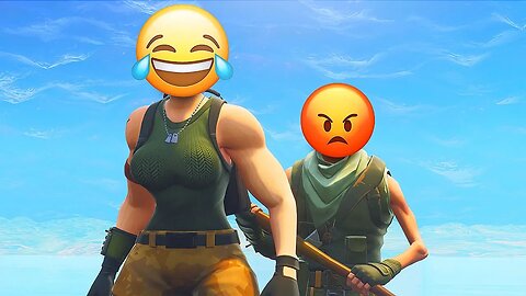 3 minutes 35 seconds of kids getting angry in random duos.. 😡