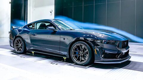 Ford Mustang Dark Horse (2023) 200 MPH Wind Tunnel Test