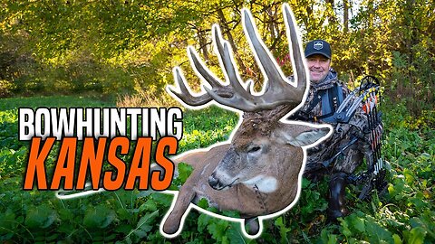 My Most MASSIVE Buck Ever! | Bowhunting Kansas During the Pre Rut