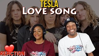 First Time Hearing Tesla - “Love Song” Reaction | Asia and BJ