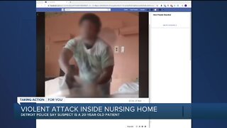 Video captures brutal nursing home beating involving 20-year-old suspect also living in the home