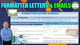 Create Word Documents & Emails From Any Excel Table, With Number Formatting, Without Mail Merge