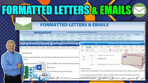 Create Word Documents & Emails From Any Excel Table, With Number Formatting, Without Mail Merge