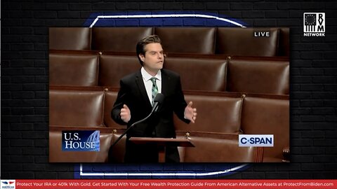 Matt Gaetz Calls Out Kevin McCarthy On The House Floor Again | Epic One-Liner