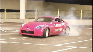 FINALLY DRIFTING MY 350z.. *Almost Crashed*