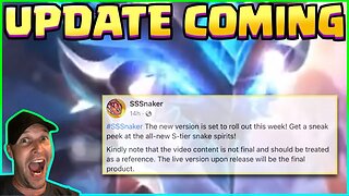 NEW ICE Update COMING to Sssnaker