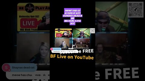 Shayna's dead cat stopped by the Chat family check-in on BF Live last Monday.