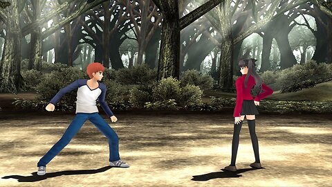 Fate/unlimited codes - Shiro vs Rin