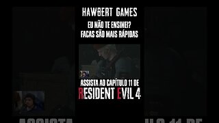 Eu Não Te Ensinei? Facas São Mais Rápidas! Capítulo 11 de Resident Evil 4 Remake