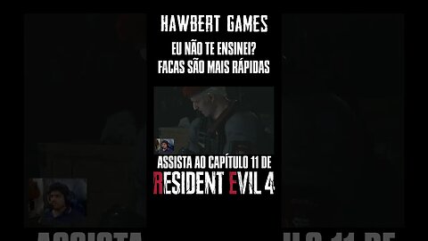 Eu Não Te Ensinei? Facas São Mais Rápidas! Capítulo 11 de Resident Evil 4 Remake