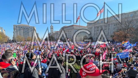 MILLION MAGA MARCH | STOP THE STEAL Washington, DC Footage From The 2nd American Revolution