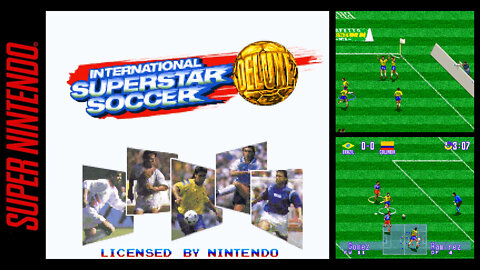 International Superstar Soccer Deluxe (Super Nintendo)