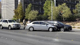 Caesars entertainment limousine involved in crash in Las Vegas ￼