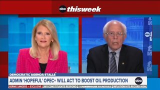 Sen Bernie Sanders Blames Oil Companies For Biden's Gas Price Hike