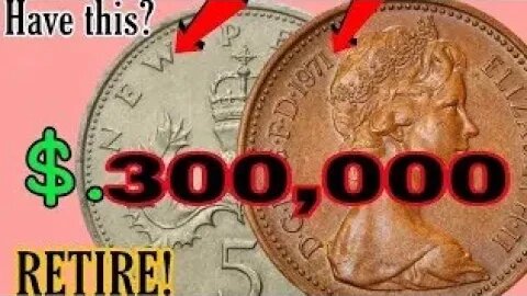 Top 5 ULTRA 1 New Penny RARE pence Dime,Dollar's Coins worth A LOT of MONEY! Coins worth money!