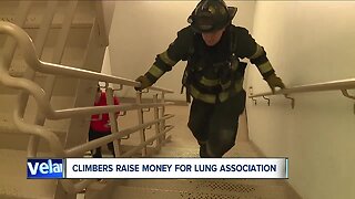 'Fight for Air Climb' raises money for lung health research, programs