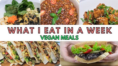 5 Vegan Meals I eat in a Week