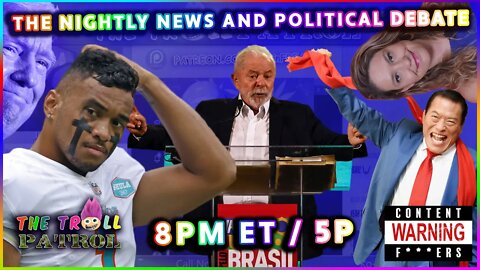 Brazilian Election / Katie Halper Fired / Tua Tagovailoa Concussion / Antonio Inoki Passes