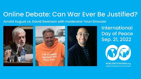 Online Debate: Can War Ever Be Justified
