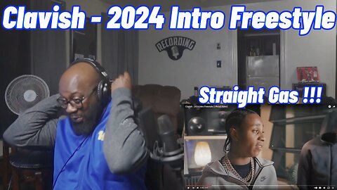 Clavish - 2024 Intro Freestyle (GOHAMMTV REACTION)
