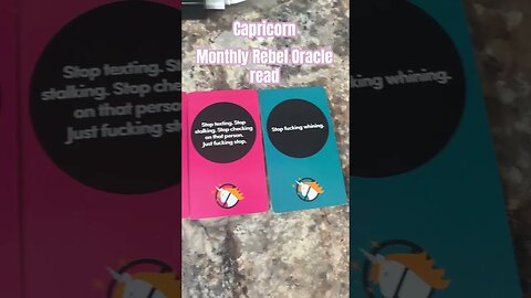 Capricorn Monthly Rebel Oracle read#capricorn tarot#capricorn horoscope