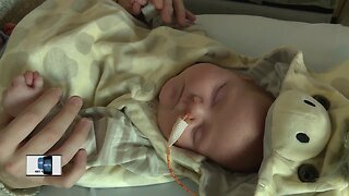 Babies in the NICU dressed up for Halloween