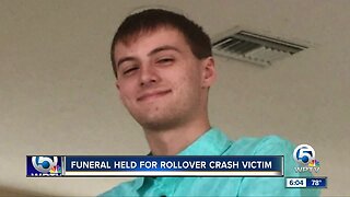 Funeral held for Wellington rollover crash victim