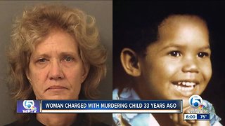 Mother arrested for felony murder of her son 33 years later