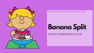 Piano Adventures Performance Book Primer - Banana Split