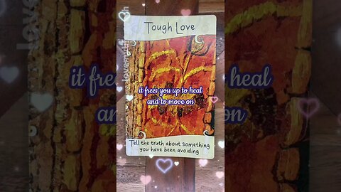 Today's Message – Tough Love ❤️‍🩹 #shorts