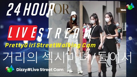 You make me dizzy#shorts/Pretty Girl 거리의 미녀 캠/ 주말의 활력/상큼 섹시 Girls Street Walking