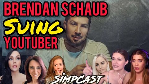 Joe Rogan's Friend Brendan Schaub SUING Small YouTuber for MAKING FUN OF HIM!? SimpCast Explains