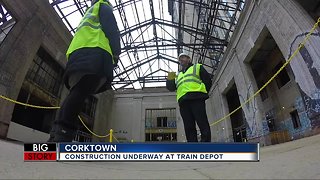 Ford shows off construction progress at Corktown's Michigan Central Train Depot