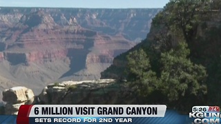 Grand Canyon hits 6 million visitors, setting annual record