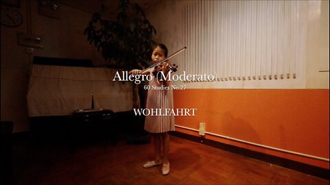 WOHLFAHRT #27 Allegro (Moderato)