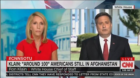 Biden Chief of Staff Doesn't Know How Biden Will Evacuate Stranded Americans From Afghanistan