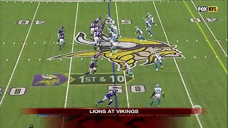 Matthew Stafford sacked 10 times in Lions loss to Vikings