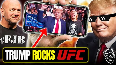 LEGEND: Trump Welcomed Like A Conquering HERO at UFC with THUNDEROUS Standing-O After Guilty Verdict