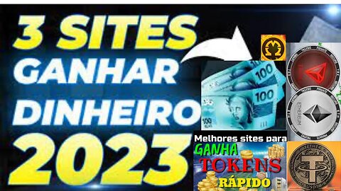 OS 3 MELHORES SITES PARA GANHAR DINHEIRO EM 2023 NO MODO FREE