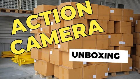 LIVE! Action Camera Unboxing