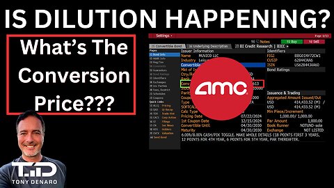 AMC - Is Dilution Happening RIGHT NOW?!! Price Plummeting!