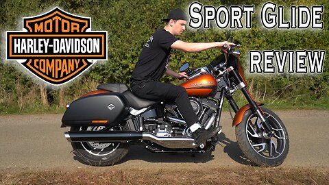 Harley-Davidson Sport Glide Review. 107 Softail Cruiser/Tourer motorcycle with retro/modern styling