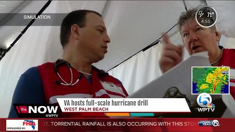 VA hosts full-scale hurricane drill