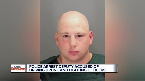 Wayne County deputy arrested for drunk driving and fighting officers in Auburn Hills