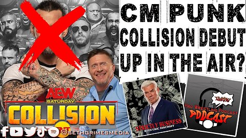 CM Punk Collision Return IN DOUBT over Ace Steel Issue | Clip from the Pro Wrestling Podcast Podcast