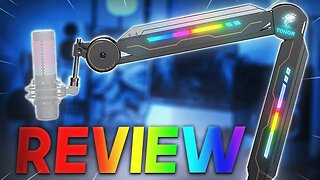 Tonor's New T90 RGB Boom Arm Review